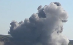 Máy bay Nga dội bom, đánh tan căn cứ khủng bố dưới lòng đất