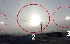 Video: 3 mặt trời xuất hiện cùng lúc khiến nhiều người kinh ngạc