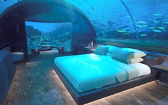 Choáng với khách sạn dưới lòng biển đầu tiên giá 50.000 USD một đêm
