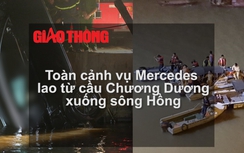 Vụ ô tô Mercedes rơi xuống sông Hồng diễn ra thế nào?