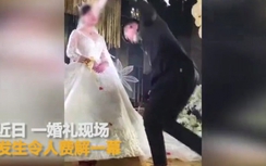 Video: Chú rể ném bó hoa bỏ đi vì bị cô dâu ghẻ lạnh