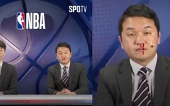 Video: BTV truyền hình chảy máu mũi vẫn thao thao bất tuyệt trên tivi