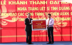 Bàn giao hàng loạt công trình từ thiện xã hội tại Quảng Nam