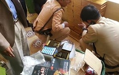 Hàng bao tải thuốc kích dục được tìm thấy trên xe ba bánh