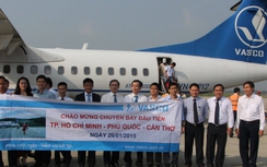 Vasco chính thức khai thác các đường bay giữa TP HCM và ĐBSCL