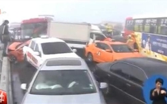 Hàn Quốc: Hơn 60 ô tô đâm liên hoàn vì sương mù