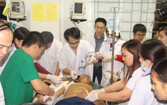 Vụ sập giàn giáo: Nhiều nạn nhân đã được xuất viện