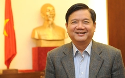 Bộ trưởng Đinh La Thăng chúc mừng Đảng bộ TCT Đường sắt VN
