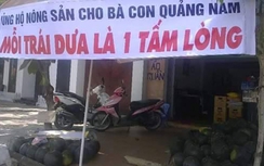 Giới trẻ cùng nhau chung tay kêu gọi mua dưa hấu Quảng Nam
