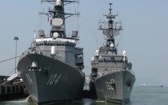 Cận cảnh tàu hải quân tự vệ Nhật Bản mới tới thăm Đà Nẵng