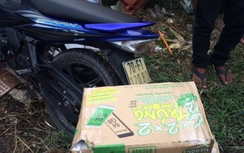 CSGT truy đuổi 15km, bắt đối tượng vận chuyển thuốc lá lậu