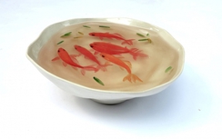 "Kinh ngạc" bức tranh cá vàng 3D Việt Nam trị giá 10.000 USD
