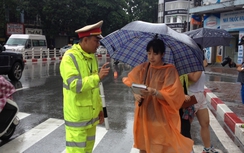Hà Nội: Những tuyến đường dễ ùn tắc trong sáng 3/8 do mưa
