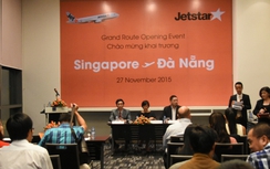 Đà Nẵng đón đường bay mới của Jetstar Asia