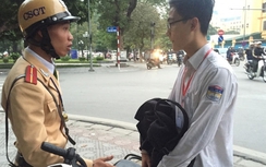 Hà Nội xử lý HS đi xe đạp điện vi phạm giao thông