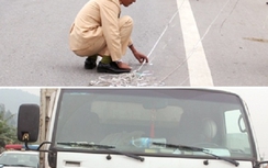 Bắt xe tải bỏ trốn sau khi gây tai nạn ở Hà Tĩnh
