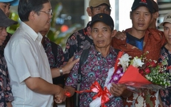 42 ngư dân Việt Nam bị Indonesia bắt đã được về nước