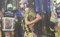 Con trai Thủ tướng UAE chữa cháy cao ốc ở Dubai