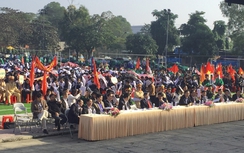 Nghệ An: 2.500 người tham dự lễ ra quân đảm bảo TTATGT 2016