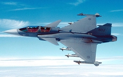 Cận cảnh sức mạnh siêu tiêm kích JAS-39 Gripen của Thụy Điển