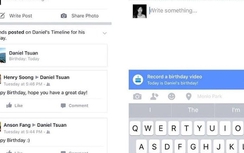 Thử chức năng chúc mừng sinh nhật bằng video trên Facebook