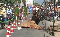 Vụ đổ cần cẩu ba người tử vong: Tài xế lãnh 5 năm tù