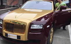 Chủ nhân Rolls-Royce Ghost mạ vàng ở Việt Nam là ai?