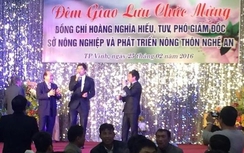 Bí thư Nghệ An chỉ đạo xử nghiêm vụ tiệc mừng tân PGĐ Sở