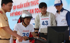 Ngày hội Tuổi trẻ Lâm Đồng đảm bảo trật tự ATGT