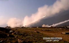 Cận cảnh dàn siêu pháo BM-21 của quân đội Syria tiêu diệt IS