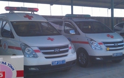 CSGT Hà Tĩnh đề nghị thu hồi dàn xe cấp cứu "biển xanh tư"
