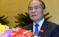 Bỏ phiếu kín miễn nhiệm Chủ tịch Quốc hội Nguyễn Sinh Hùng
