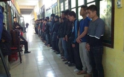 Hơn 100 cảnh sát đột kích ổ xóc đĩa khủng tại Nam Định