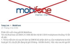 Mạng MobiFone "tê liệt", khách hàng hoang mang