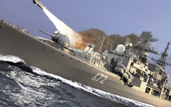 Tàu chiến Nga lộ sức mạnh khủng khiếp trên biển Baltic
