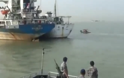 Hải quân Indonesia nổ súng, bắt tàu cá Trung Quốc