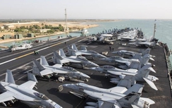 Mỹ lần đầu tấn công IS từ tàu sân bay trên Địa Trung Hải
