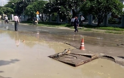 Vỡ đường ống nước, hàng trăm hộ dân ở Tiền Giang bị ảnh hưởng