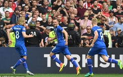 Iceland - Hungary (1-1): Vấp ngã phút cuối trận