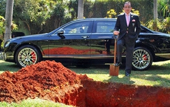 Bắt chước Pharaoh, đại gia Brazil chôn xe Bentley cùng khi chết