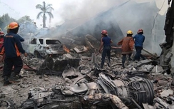 Indonesia: Rơi máy bay quân sự, 3 người thiệt mạng