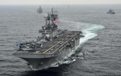 Đô đốc Mỹ: Trung Quốc tập trận không an toàn trên Biển Đông