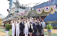 Hàn Quốc hạ thủy tàu tuần tra mới đối phó Triều Tiên