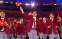 Video đoàn TTVN diễu hành trong lễ khai mạc Olympic Rio 2016