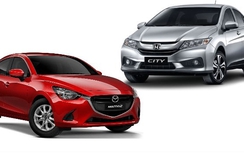 Mua xe nhỏ, chọn Mazda2 hay Honda City?