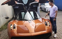 Siêu xe triệu đô Pagani Huayra “khoe mình” trên đất Việt