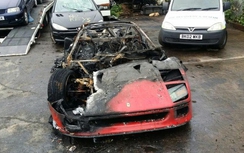 Hàng hiếm Ferrari F40 gặp “bà hỏa” tại Anh