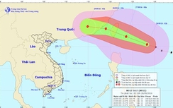 Tin mới nhất bão cấp 14 Megi:Tâm bão cách Đài Loan 780 km