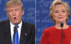 Donald Trump và Hillary Clinton công kích nhau hơn là tranh luận