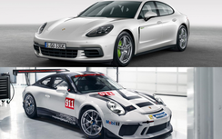 Porsche chính thức ra mắt Panamera 4 E-Hybrid và 911 GT3 Cup